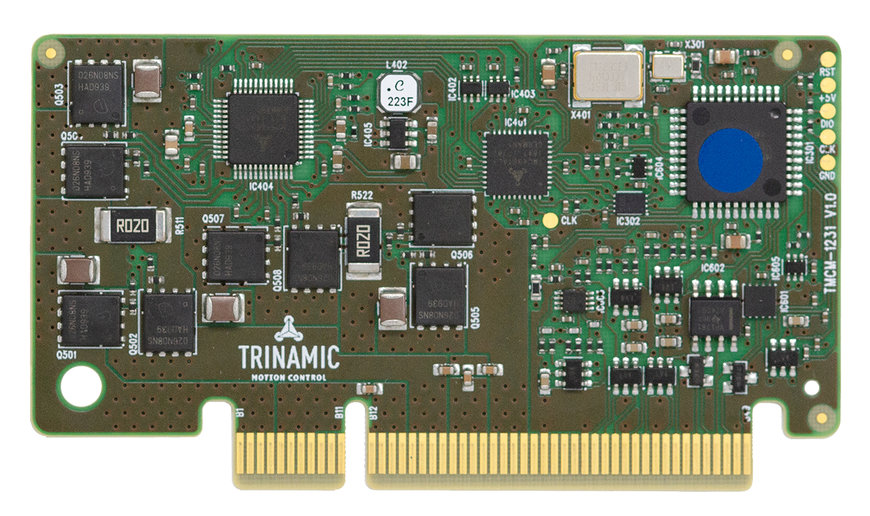 Trinamic’s Embedded Motion Control Modules Optimize Power and Drive Bigger Industrial Motors